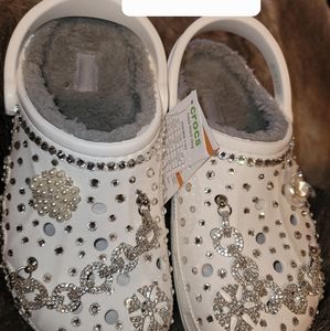 Custom bling crocs